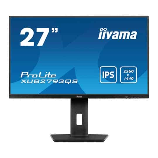 iiyama ProLite XUB2793QS-B6 27" WQHD 100Hz Adaptive Sync IPS Monitor